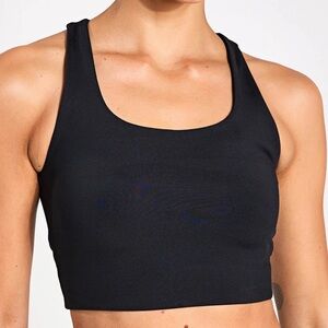 Girlfriend Collective Paloma racerback bra top size XS black